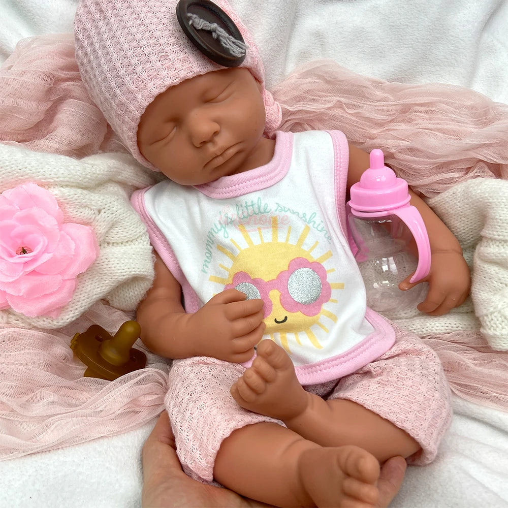 Luna Sweet Silicone Reborn Baby Girl Doll