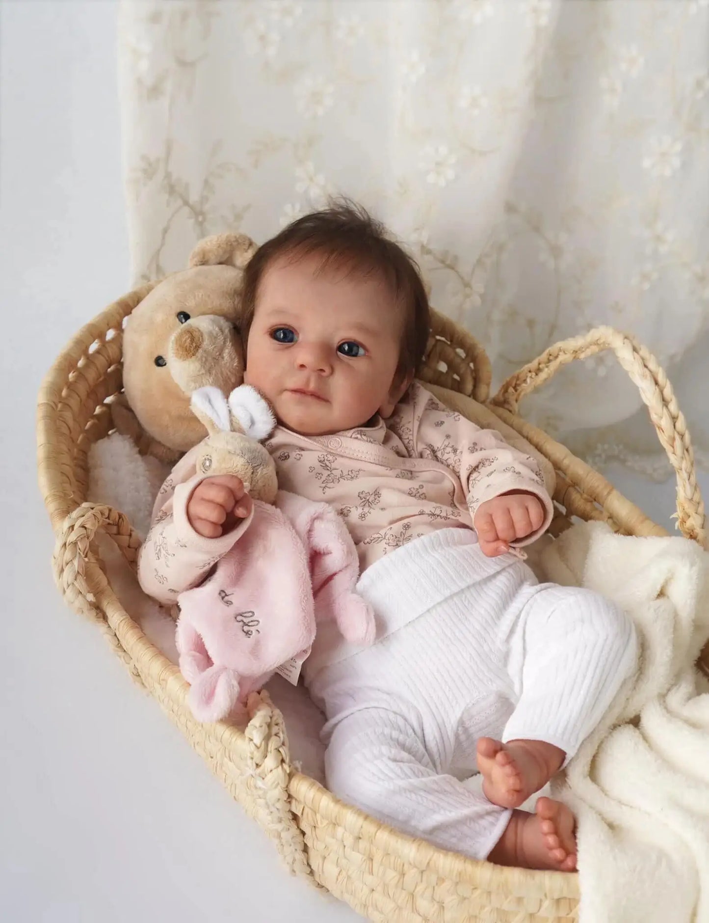 Sweet Reborn Baby Girl Jade Doll