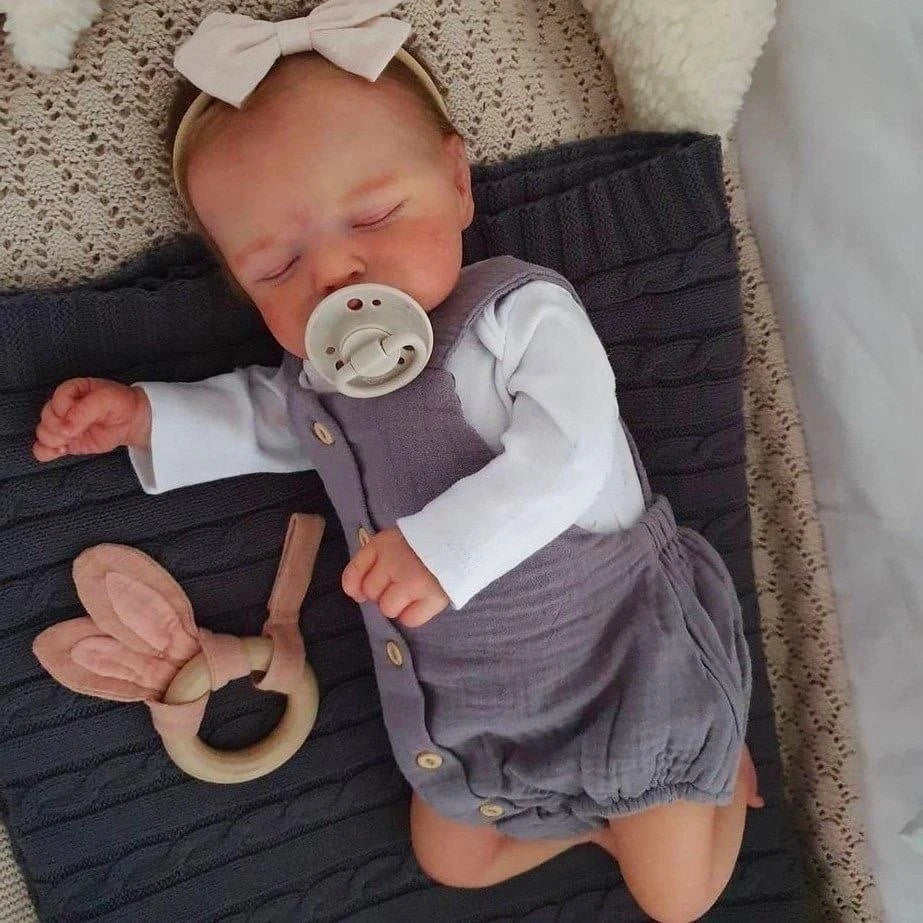 Sleeping Reborn Baby Girl Amelia Doll