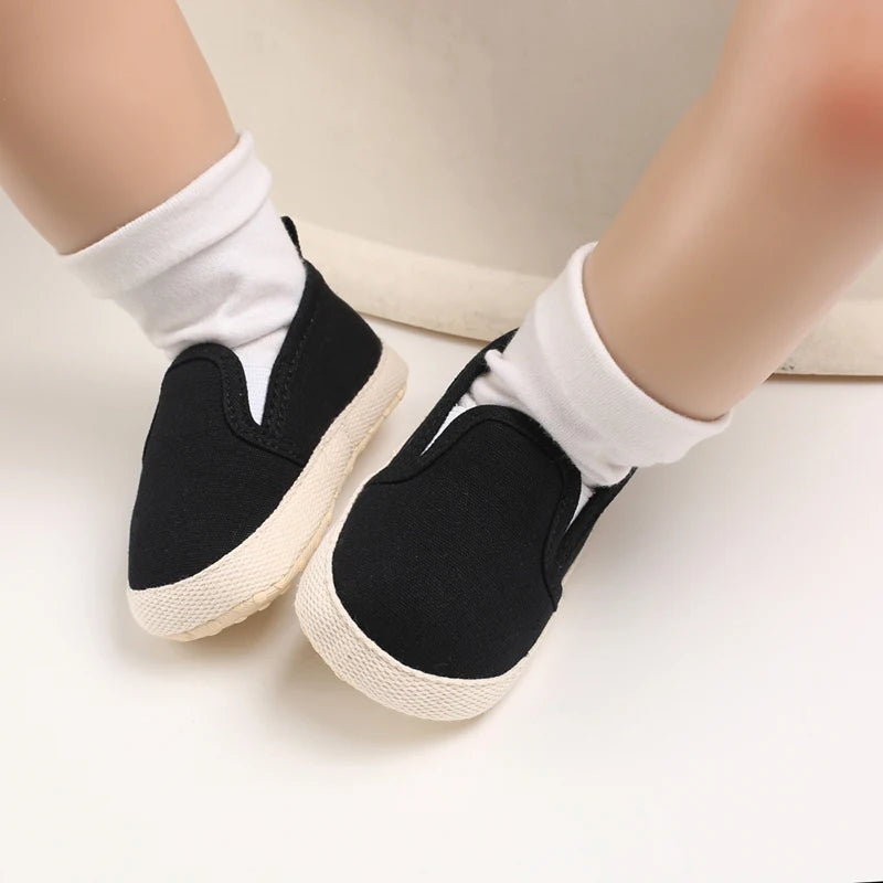Newborn Baby Spring And Autumn Pastel Blue Shoes
