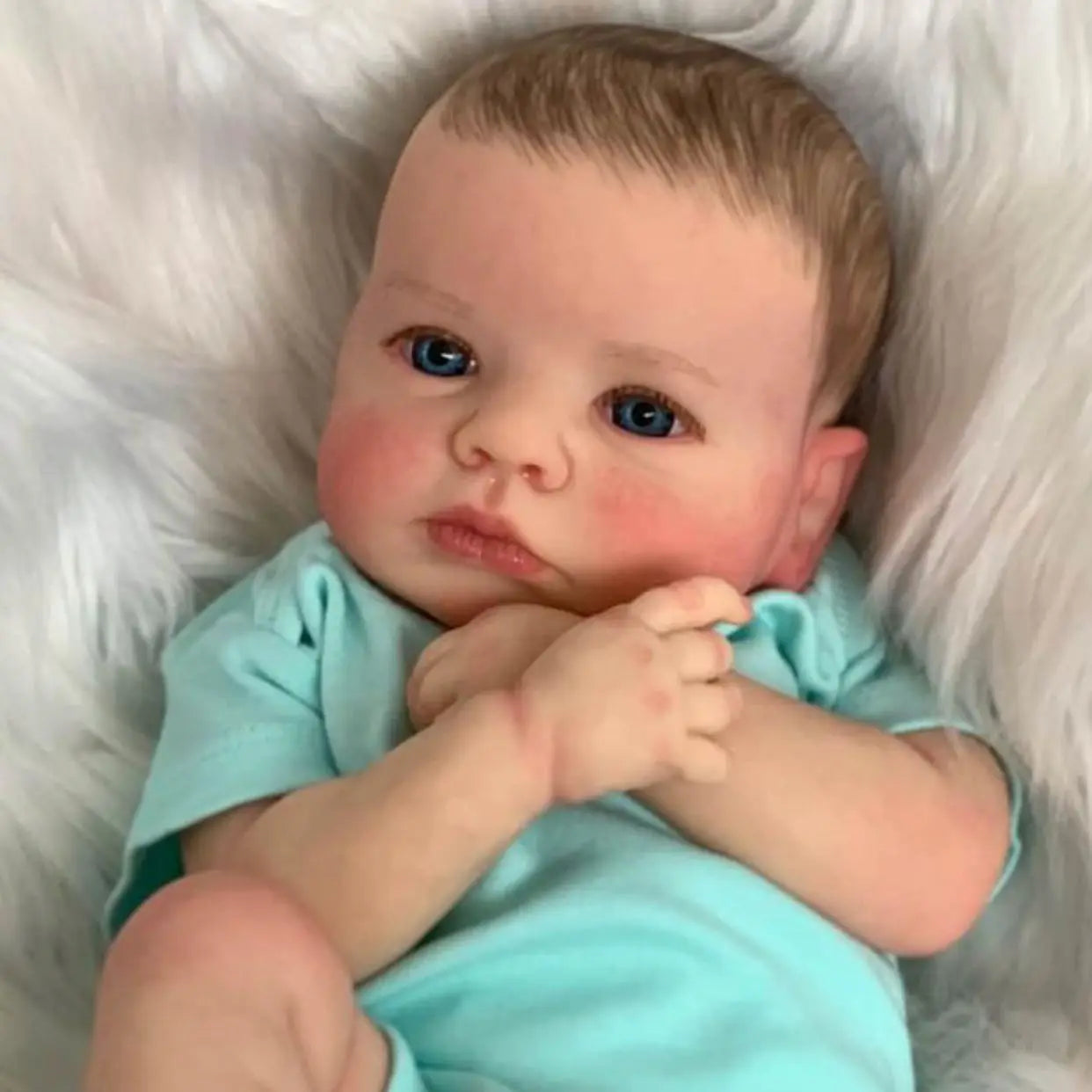 Adorable Reborn Baby Boy Leon Doll