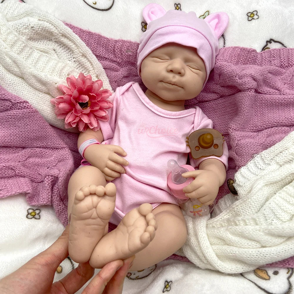 Maria Alice Cherished Silicone Reborn Baby Girl Doll