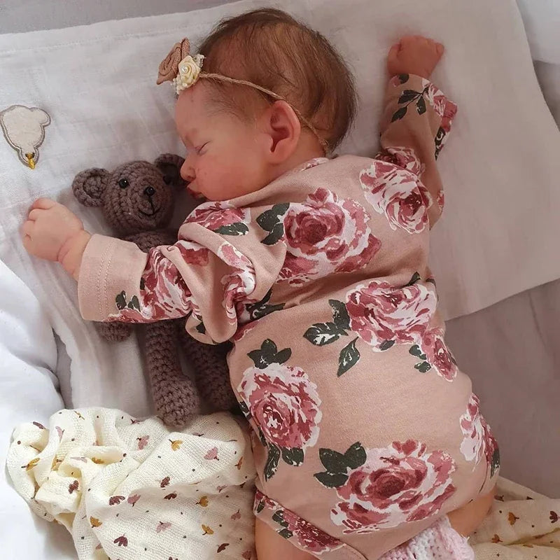 Adorable Reborn Baby Girl Rosie Doll