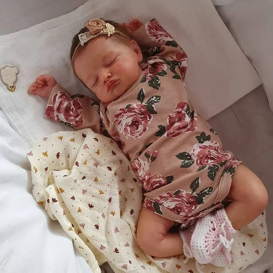 Adorable Reborn Baby Girl Rosie Doll