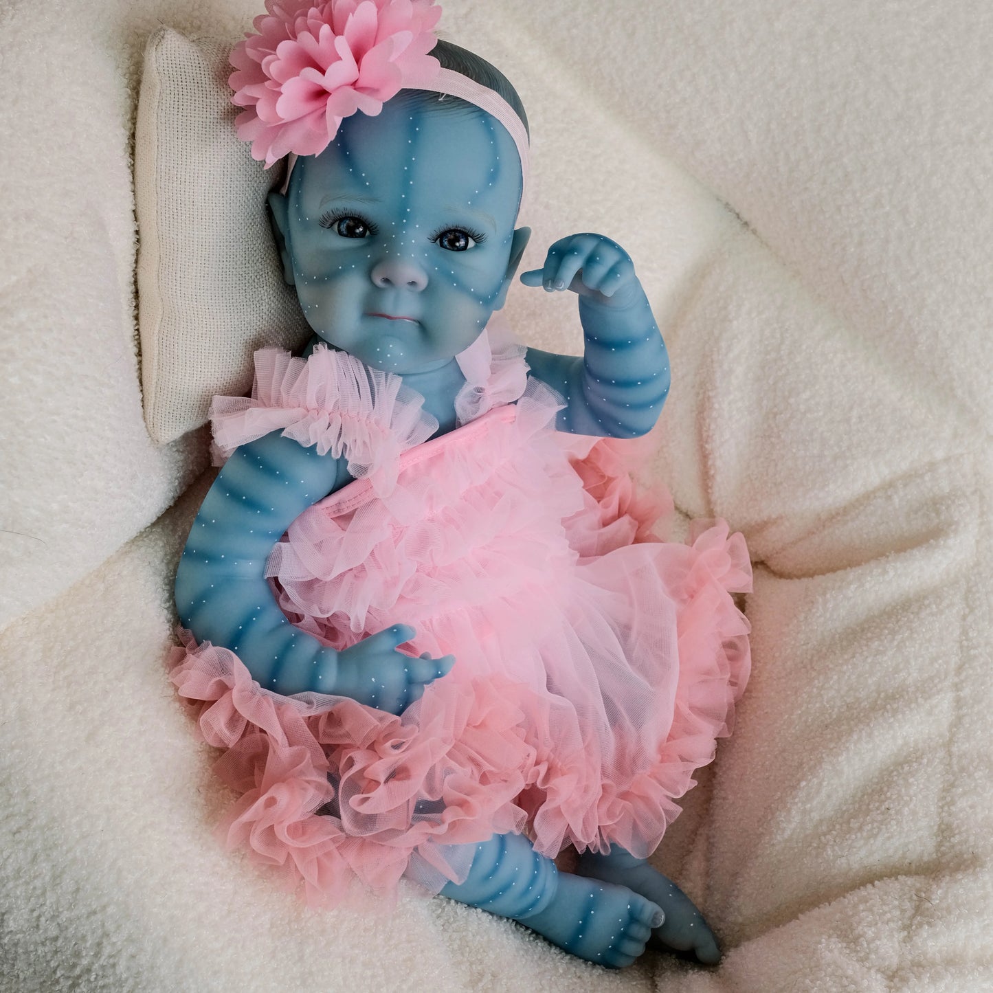 Adorable Avatar Reborn Baby Girl Eywa Doll