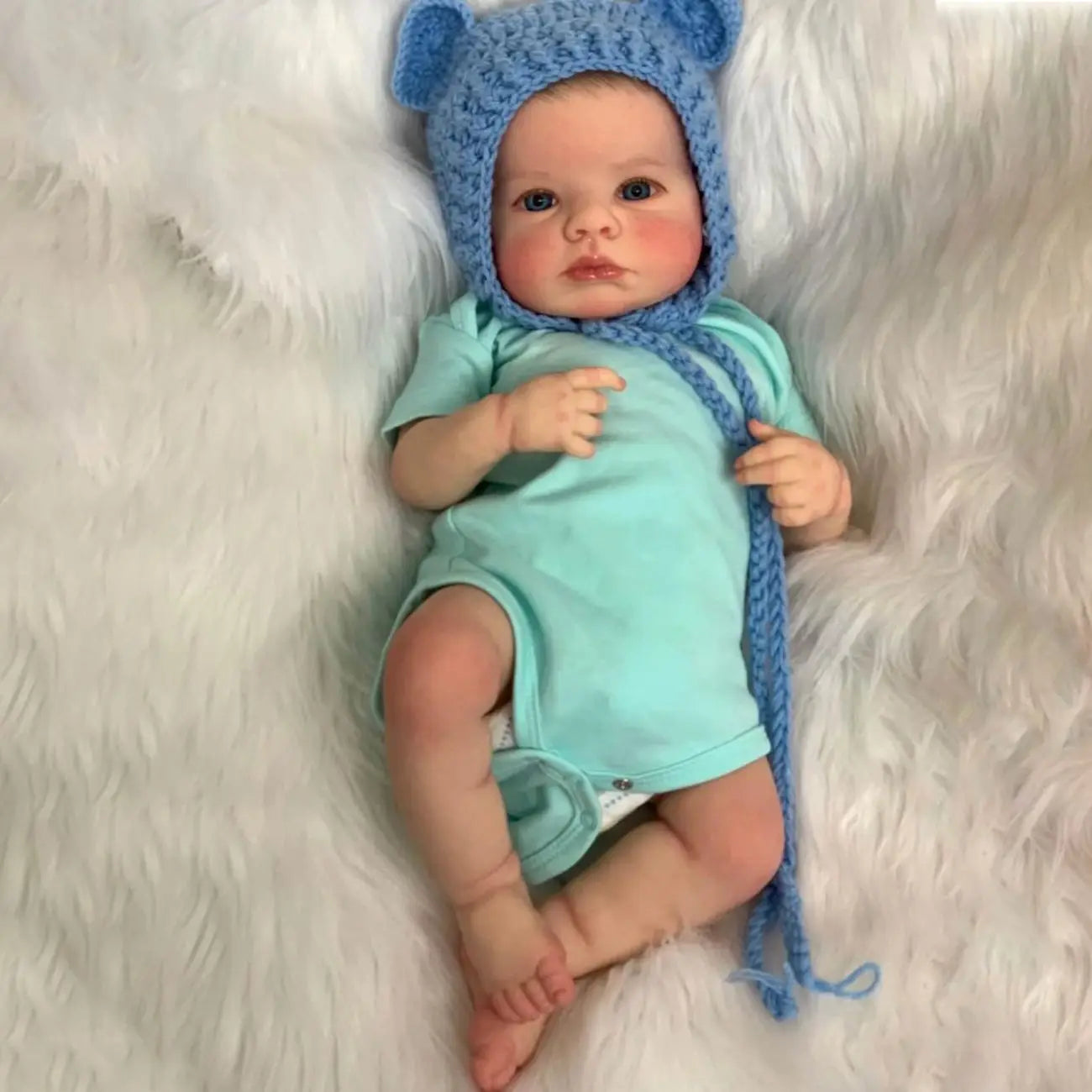 Adorable Reborn Baby Boy Leon Doll