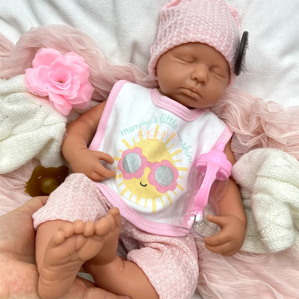 Luna Sweet Silicone Reborn Baby Girl Doll