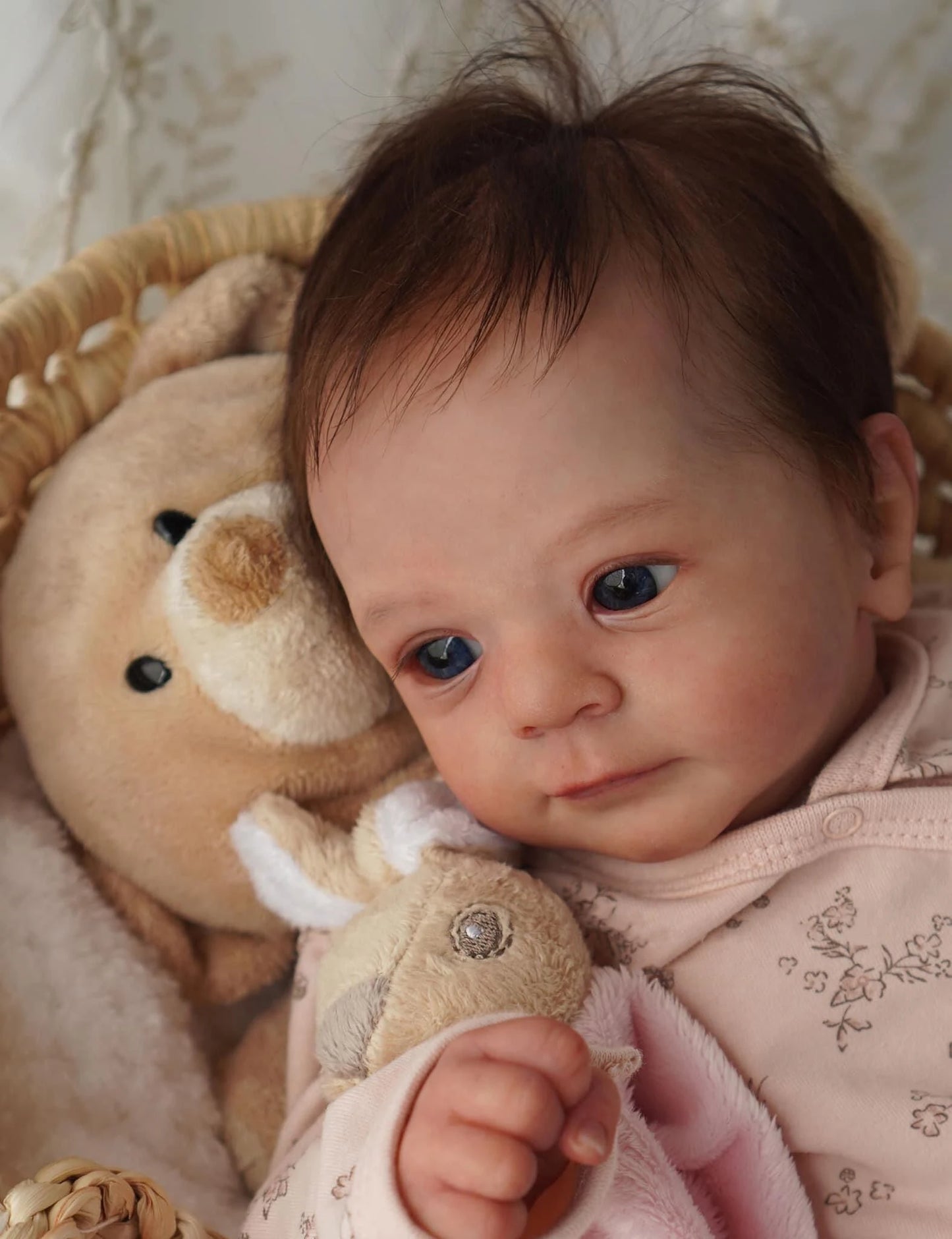 Sweet Reborn Baby Girl Jade Doll